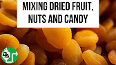 Mixing Dried Fruit, Nuts and Candy